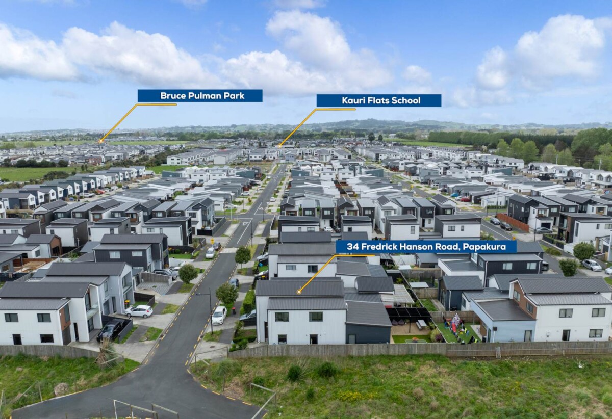 4 bedrooms + office, Beside the Awakeri Wetlands Reserve, Close to Southgate Shopping Centre, 34 Fredrick Hanson Road, Papakura, Auckland