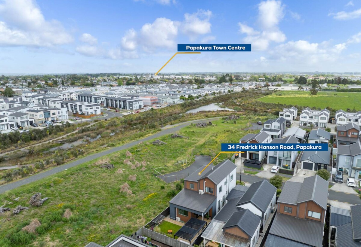 4 bedrooms + office, Beside the Awakeri Wetlands Reserve, Close to Southgate Shopping Centre, 34 Fredrick Hanson Road, Papakura, Auckland