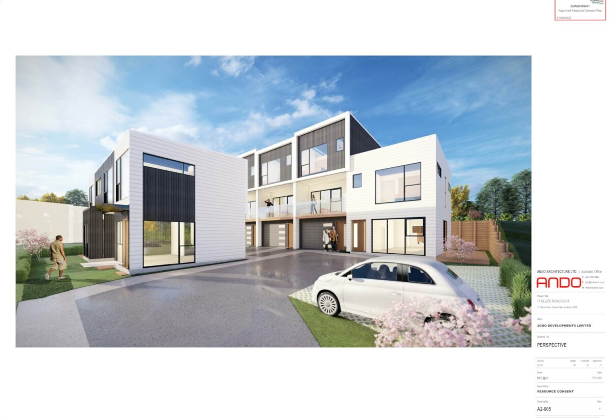5 bedrooms house on 936m² land, with RC for 7 Lots, 17 Ellice Road, Totara Vale, Auckland