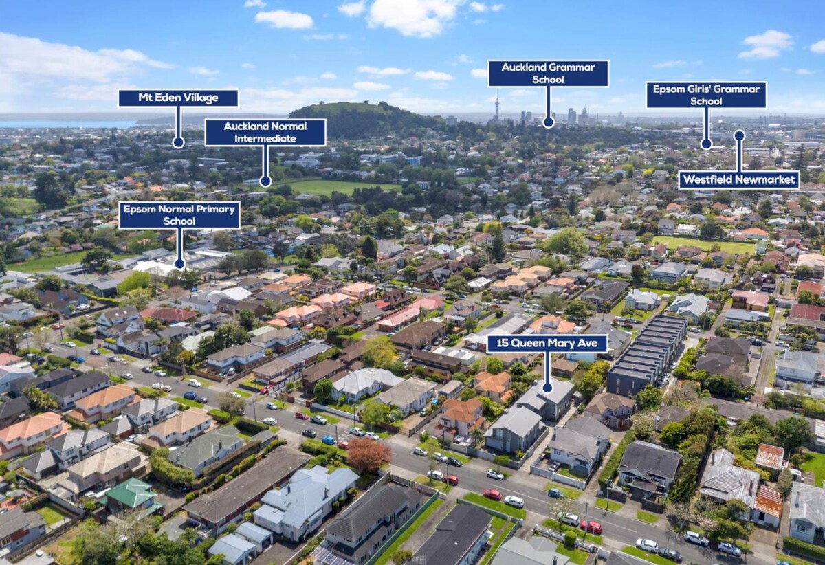 Double grammar school zone, Exceptional Solid 5 bedrooms Masonry Residence on 502m2 section, 15 Queen Mary Avenue, Epsom, Auckland