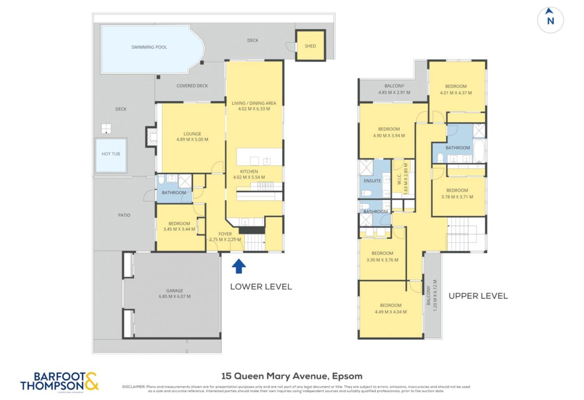 Double grammar school zone, Exceptional Solid 5 bedrooms Masonry Residence on 502m2 section, 15 Queen Mary Avenue, Epsom, Auckland