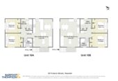 Standalone 1 x 3-beds house + 2 x standalone 2-beds plus study houses on one title and 888m² section, Cash Cow with Huge Development Potential, 10 Francis Street, Takapuna, Auckland
