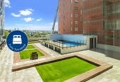 For rent, Fully Furnished, 3 beds 2 baths 1 car park apartment, available 5th December, 101/135 Hobson Street, City Centre, Auckland