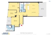 LEASEHOLD 3 beds 2 baths 2 car parks apartment, Amazing Seaview & Massive Size, 1205/18 Beach Road, City Centre, Auckland