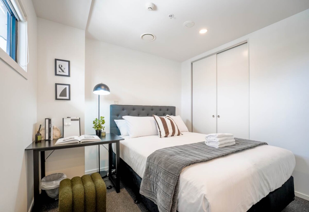 2 bedrooms 1 bathroom apartment, Approx. 55sqm including a decent balcony, 1204/15 Union Street, City Centre, Auckland