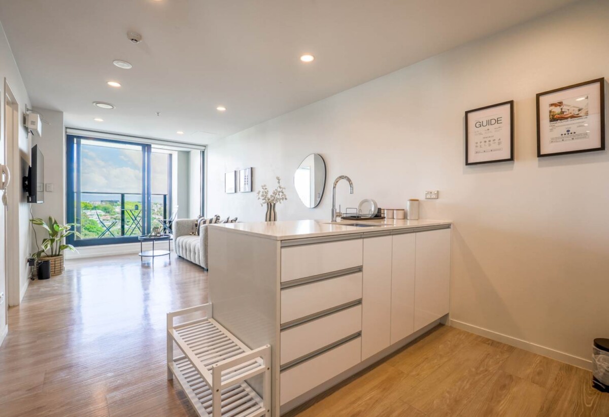 2 bedrooms 1 bathroom apartment, Approx. 55sqm including a decent balcony, 1204/15 Union Street, City Centre, Auckland