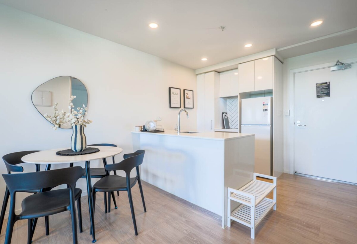 2 bedrooms 1 bathroom apartment, Approx. 55sqm including a decent balcony, 1204/15 Union Street, City Centre, Auckland