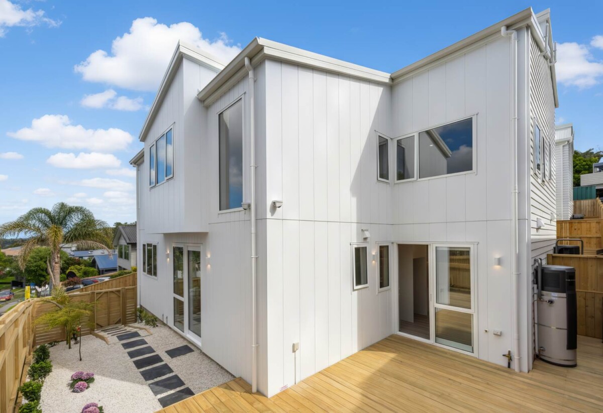 Rangitoto school zone, Brandnew affordable 3 bedrooms + study home, Lots 1,2&4/83 Langana Avenue, Browns Bay, Auckland