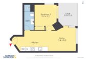 LEASEHOLD 1 bedroom 1 bath 1 car park apartment, 607/30 Beach Road, City Centre, Auckland