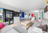Move-in ready, 3 bedrooms home plus moveable sleepout, freestanding outdoor fireplace, short drive to Albany Mall, 1/77 Santiago Crescent, Unsworth Heights, Auckland