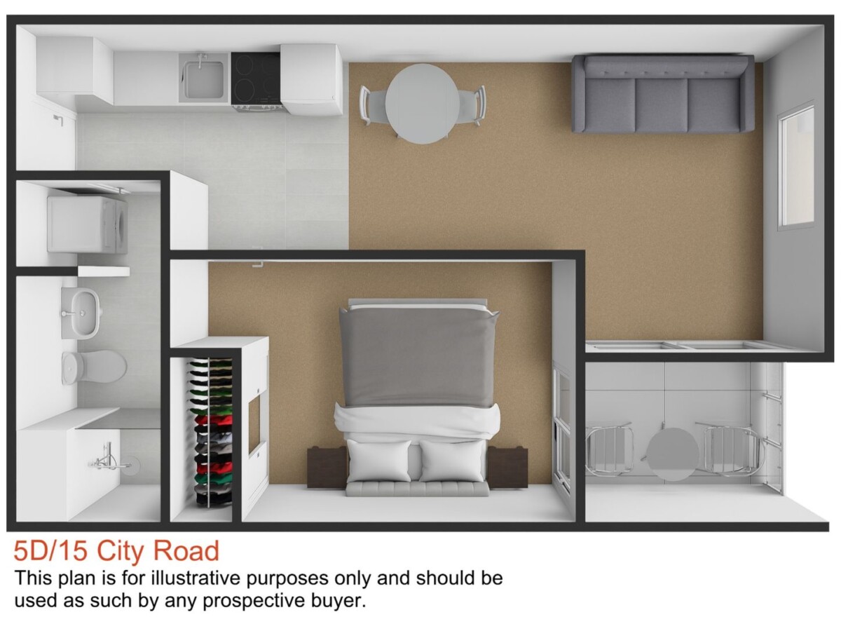 The owner is serious; this 1-bedroom apartment must be SOLD, 5D/15 City Road, Auckland Central, Auckland