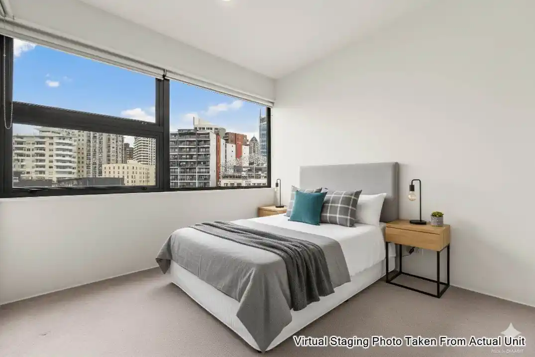 LEASEHOLD 3 beds 2 baths 2 car parks apartment, Amazing Seaview & Massive Size, 1205/18 Beach Road, City Centre, Auckland