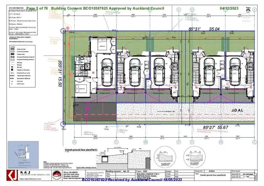 3 bedrooms house on 868m2 land, with RC, BC for 8 3-bedrooms townhouses, ready to build once the EPA extension is issued, 3 Simpson Road, Ranui, Auckland