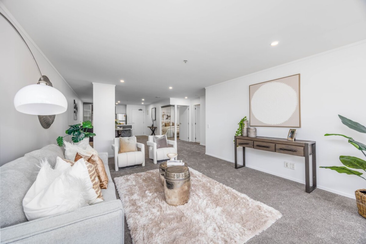 Freehold 92m² 2 beds 2 baths apartment, 604/47 Hobson Street, Auckland Central, Auckland