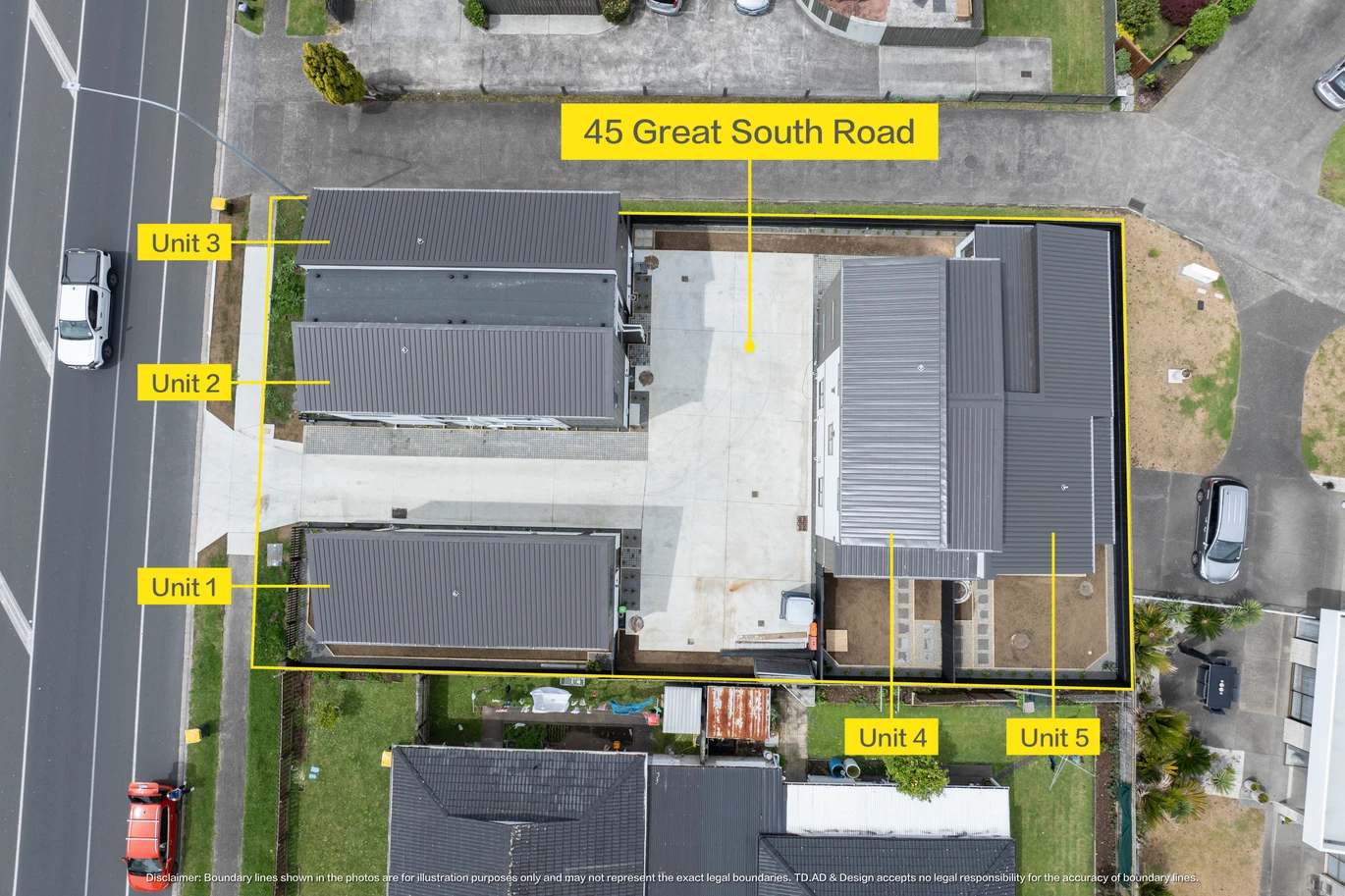 Brandnew standalone 2 beds 1 bath home with car park, close to schools, shops, train station, motorway access, 1/45 Great South Road, Takanini, Auckland
