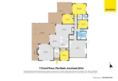 Brick and Tile 4 bedrooms house on 548 m2 section, Pergola, walks to schools, 7 Chard Place, Flat Bush, Auckland