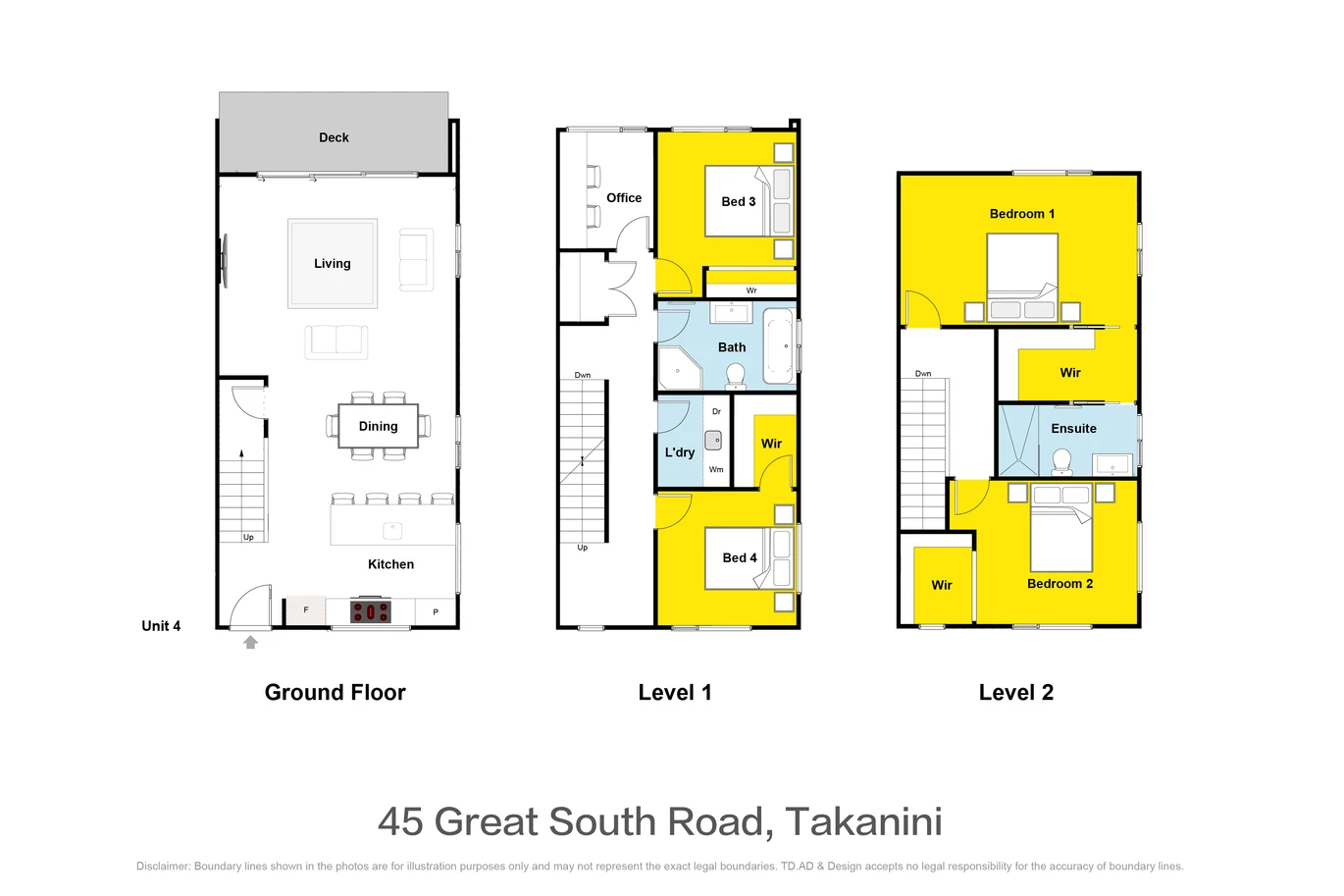 Brandnew standalone 2 beds 1 bath home with car park, close to schools, shops, train station, motorway access, 1/45 Great South Road, Takanini, Auckland