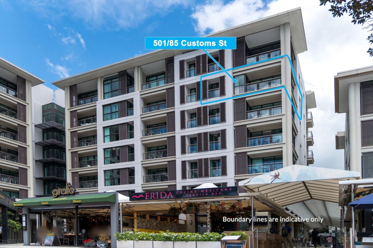 MORTGAGEE SALE, 66sqm 1 bed 1 bath 1 car park apartment, 501/85 Customs Street West, Auckland Central, Auckland