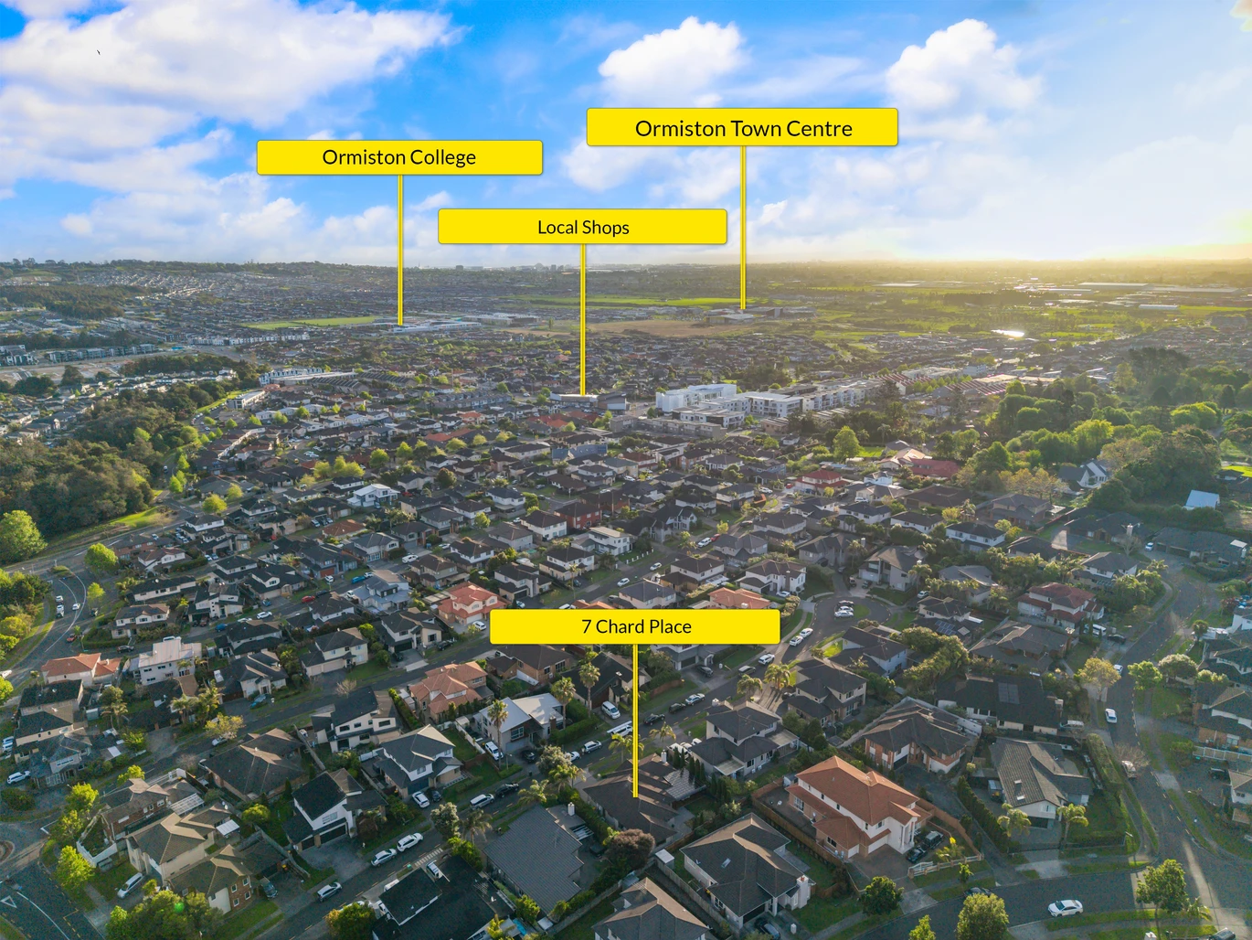 Brick and Tile 4 bedrooms house on 548 m2 section, Pergola, walks to schools, 7 Chard Place, Flat Bush, Auckland
