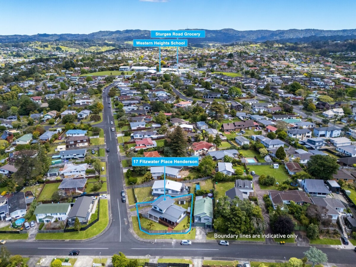 Once in nearly 30 years, 4 beds house, close to everything you need, 17 Fitzwater Place, Henderson, Auckland
