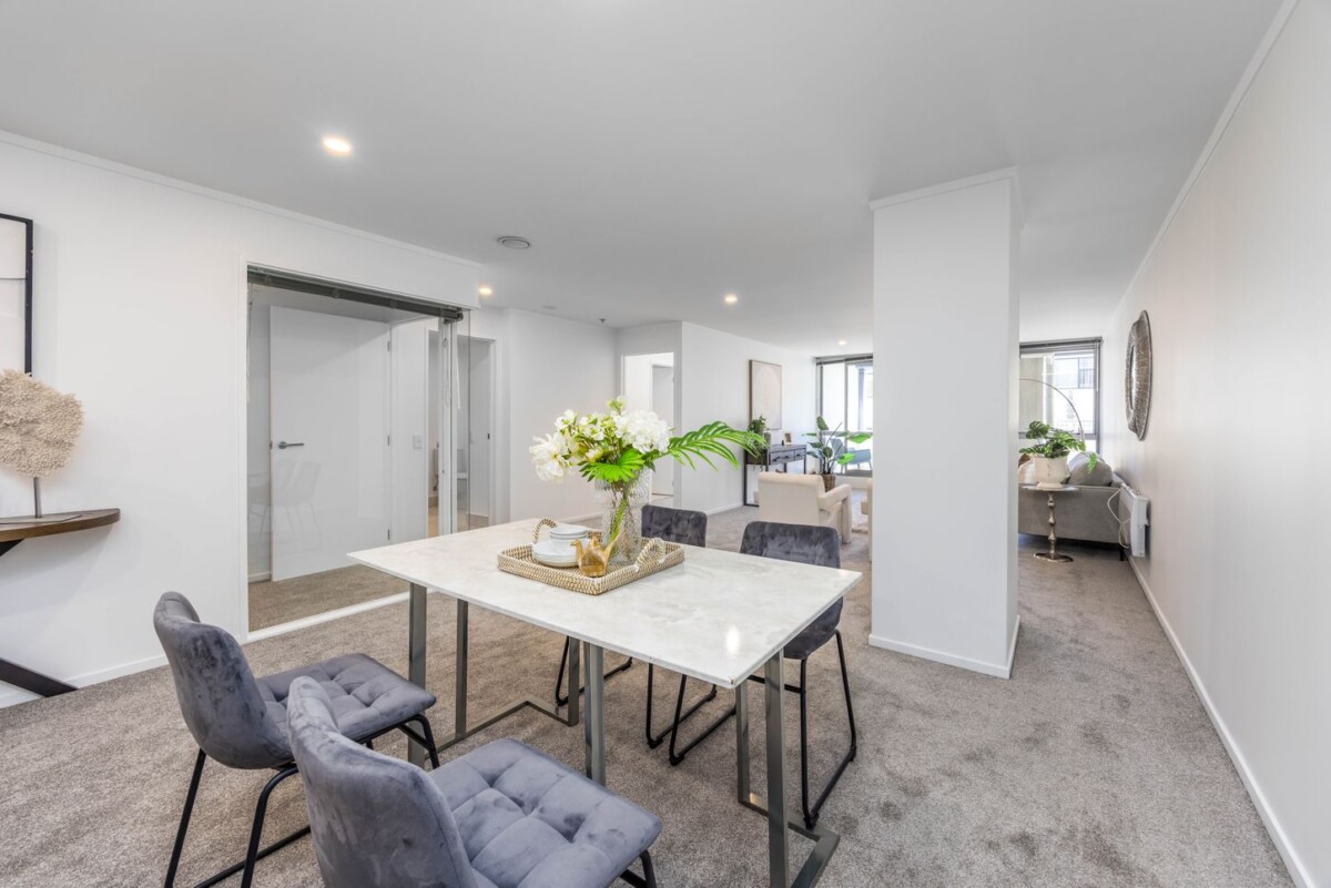 Freehold 92m² 2 beds 2 baths apartment, 604/47 Hobson Street, Auckland Central, Auckland