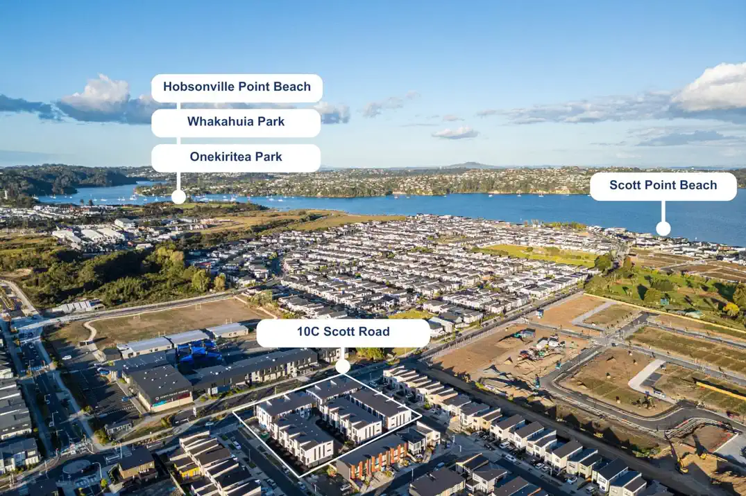 Affordable brandnew 3 beds 3 baths home, Just Steps from Scott Point School, 3A Coast Garden Drive, Hobsonville, Auckland
