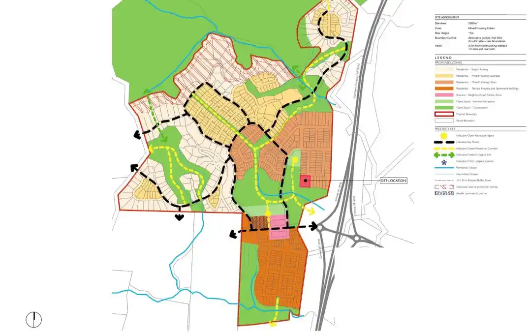 2267m2 section with 2 titles, RC approved for 14 new homes, 28 & 30 Paparahi Place, Orewa, Auckland