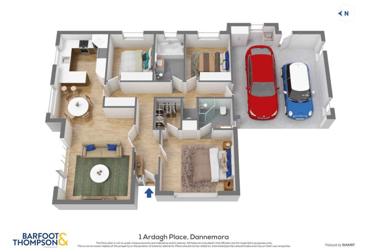 For rent, 3 beds 2 baths house, available 5th December, 1 Ardagh Place, Dannemora, Auckland