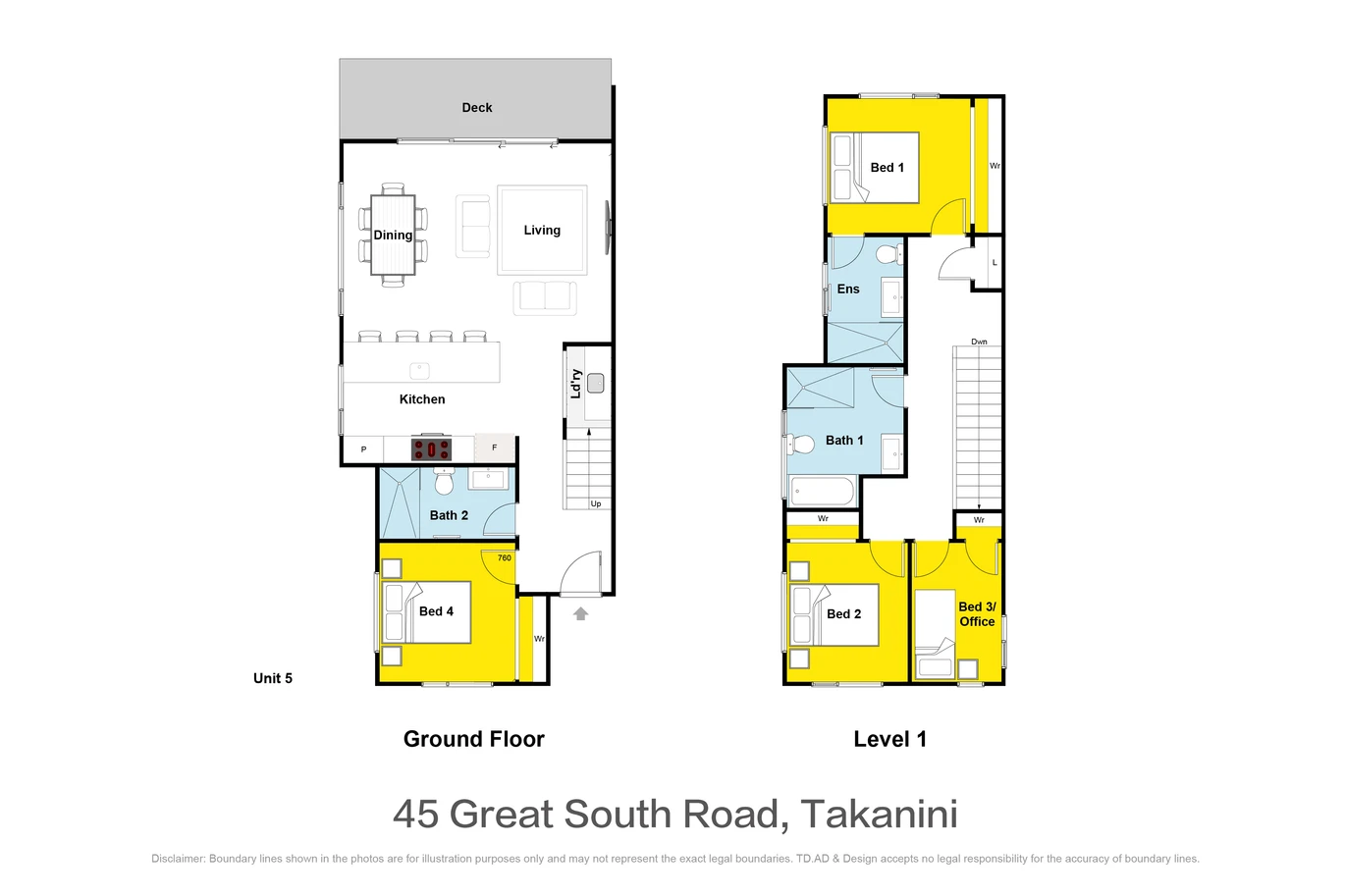 Brandnew standalone 2 beds 1 bath home with car park, close to schools, shops, train station, motorway access, 1/45 Great South Road, Takanini, Auckland