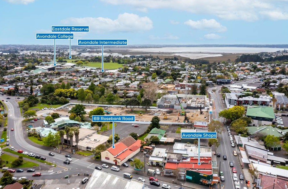 468m2 church hall on 718m2 land, Centrally located in the town centre, possibility of developing 28 to 36 apartment units, 69 Rosebank Road, Avondale, Auckland