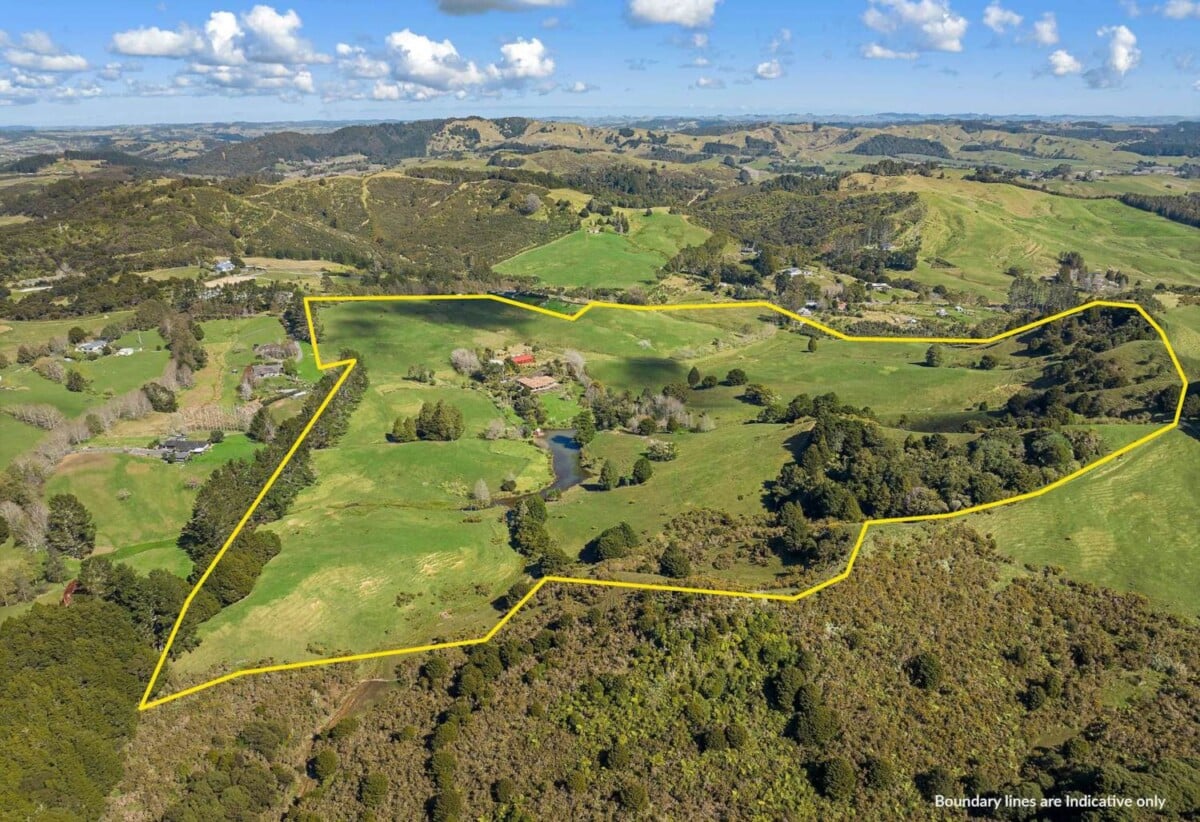 Once home to the renowned Queendom Garden Event Centre, 5 Mediterranean-style modern house on 26.9ha lakeview land, commercial kitchen , banquet hall, potential for subdivision into 4 title, 240 Monowai Road, Wainui, Auckland