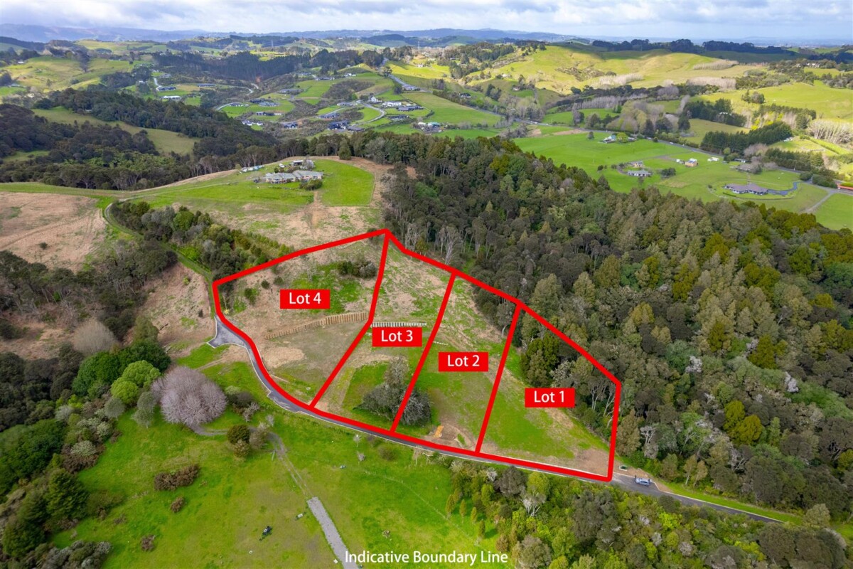 Each section 2500m2 approx, Lifestyle Sections by the Golf Course, 132-138 Whitford Park Road, Whitford, Auckland