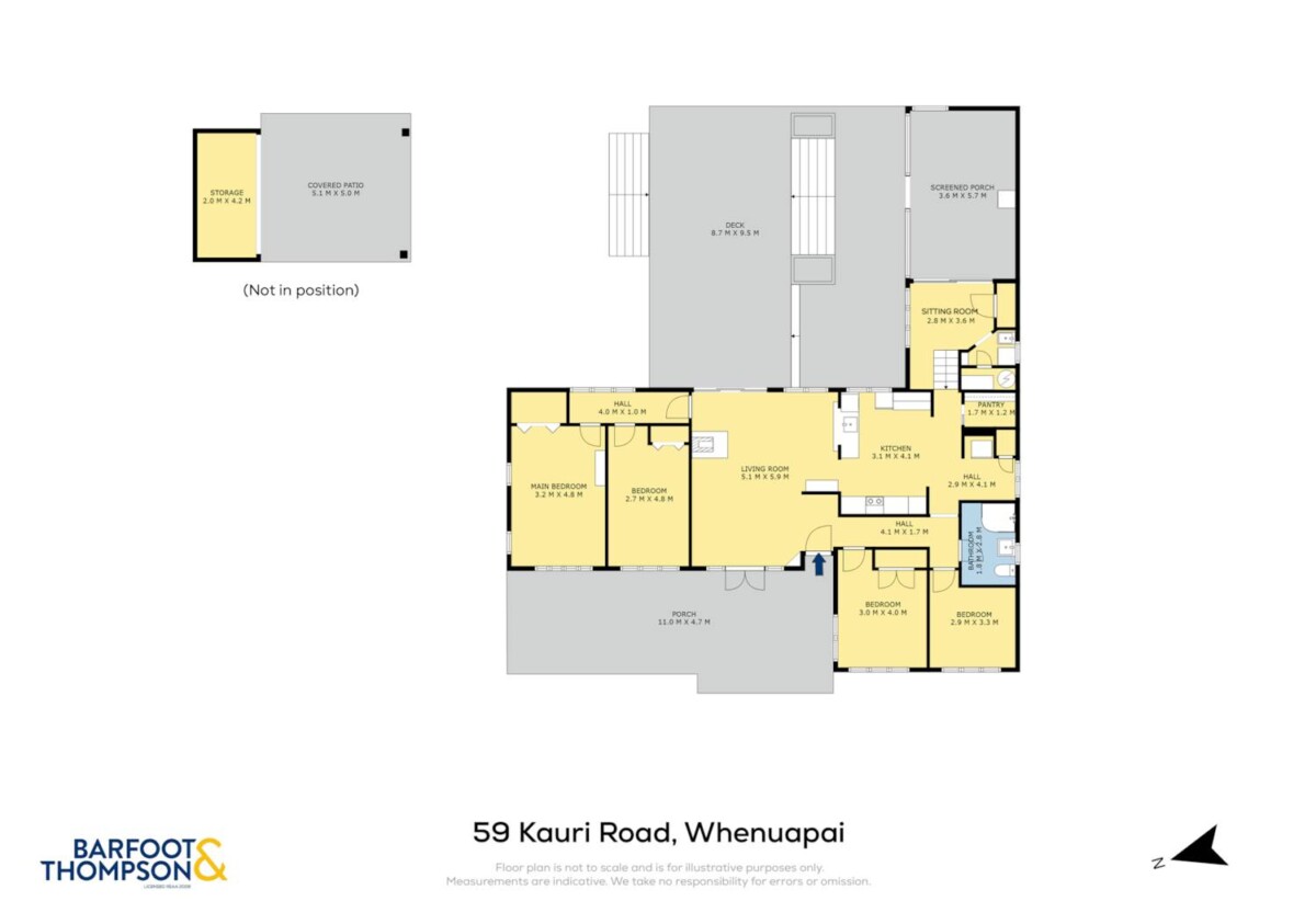 4 beds lifestyle house on 4980m² land, Close to motorways, shopping centers, 59 Kauri Road, Whenuapai, Auckland