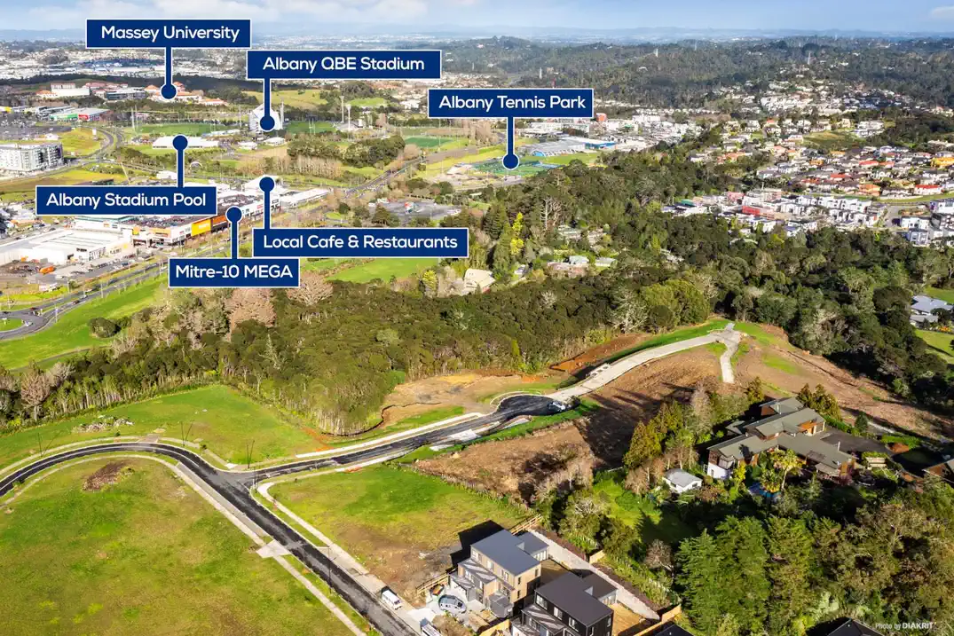 Albany school zone, with views to entire Albany, 1507m2 section, Lot 7/38a Kewa Road, Albany Heights, Auckland