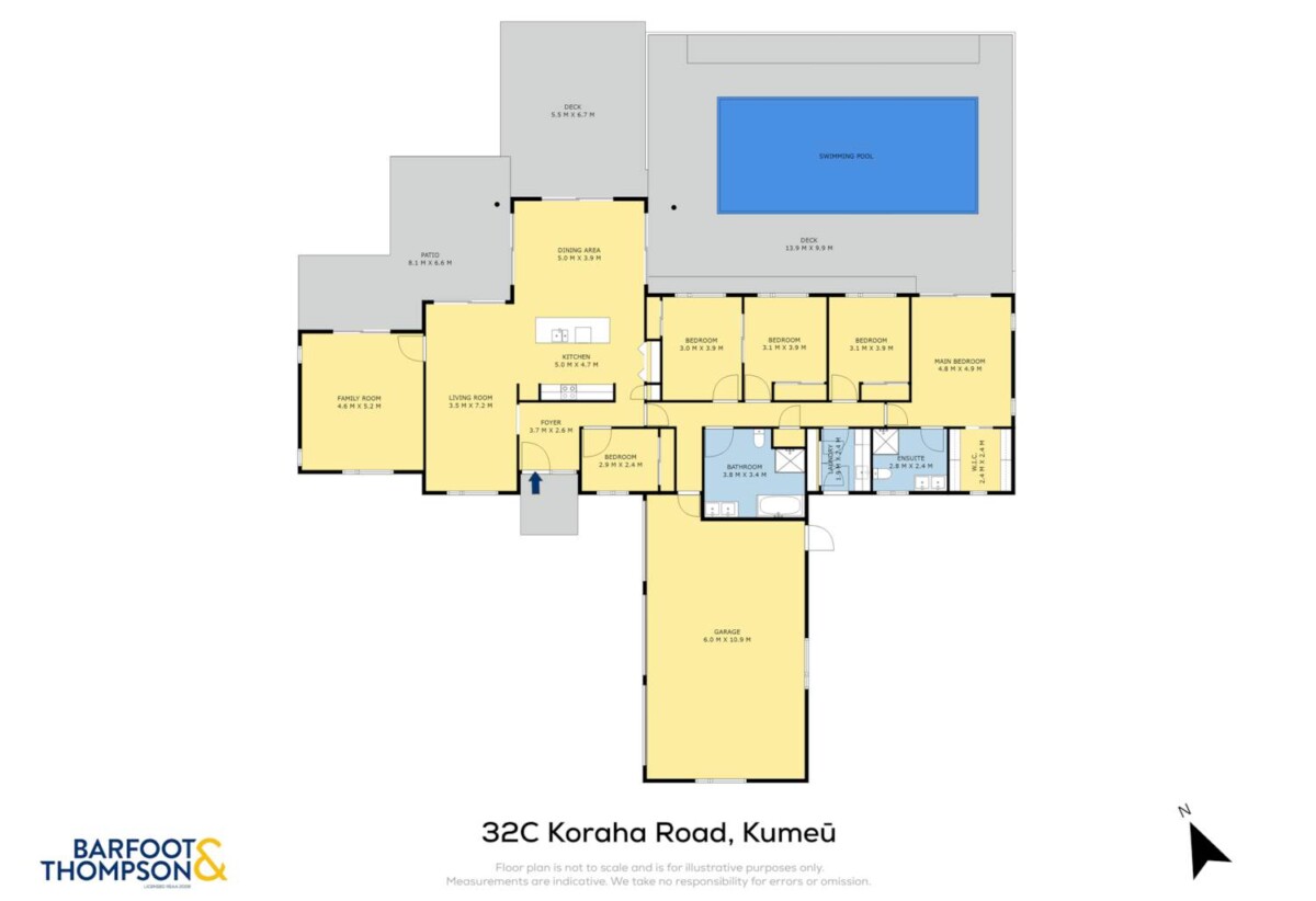 Motivated overseas vendor, 4 beds lifestyle house on 10,000m² (1ha) of flat, Future Urban-zoned land, 32C Koraha Road, Kumeu, Auckland