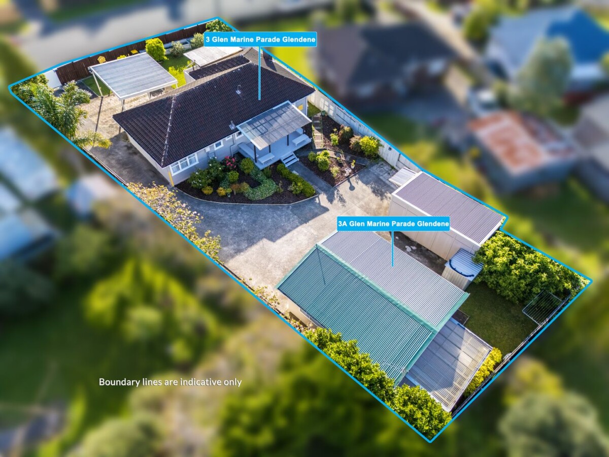 3 beds house on 736m2 section, with 2 beds sleepout, 3 Glen Marine Parade, Glendene, , Auckland