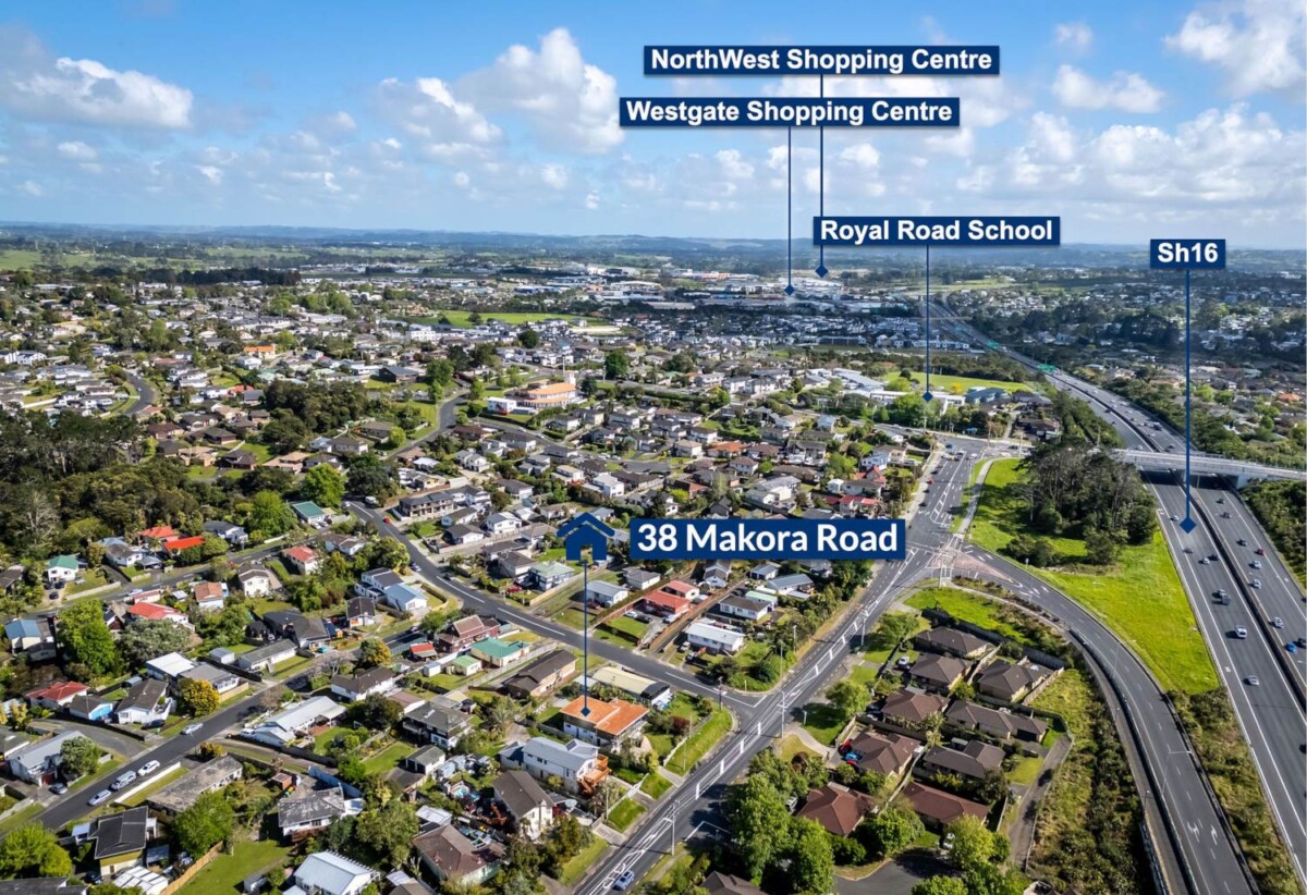 Legal Home & Flat, 6 beds (5+1) house on 675m² section, 38 Makora Road, Massey, Auckland