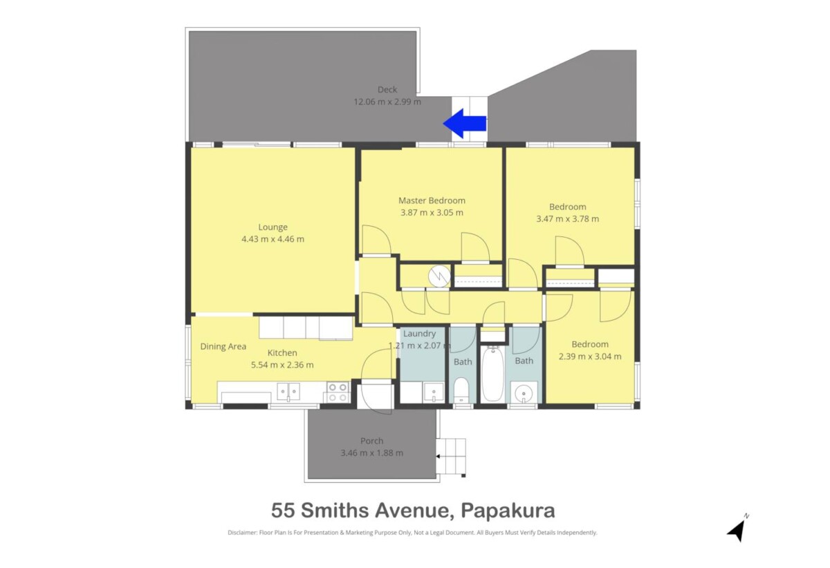 Vendors packed and ready for their next chapter, Freehold 3 beds house on 394m² section, 55 Smiths Avenue, Papakura, Auckland