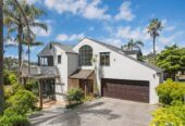 Walk to Rangitoto College, Sea Views, 5 beds house on 650m2 section, live & development potential, 44 Penguin Drive, Murrays Bay, Auckland