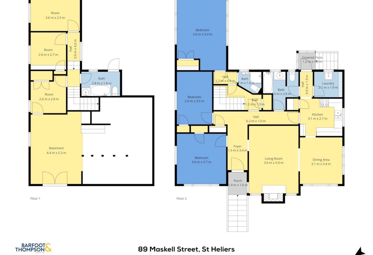 5 beds brick house on 440m² section, a huge basement area, live or do-up, 89 Maskell Street, St Heliers, Auckland
