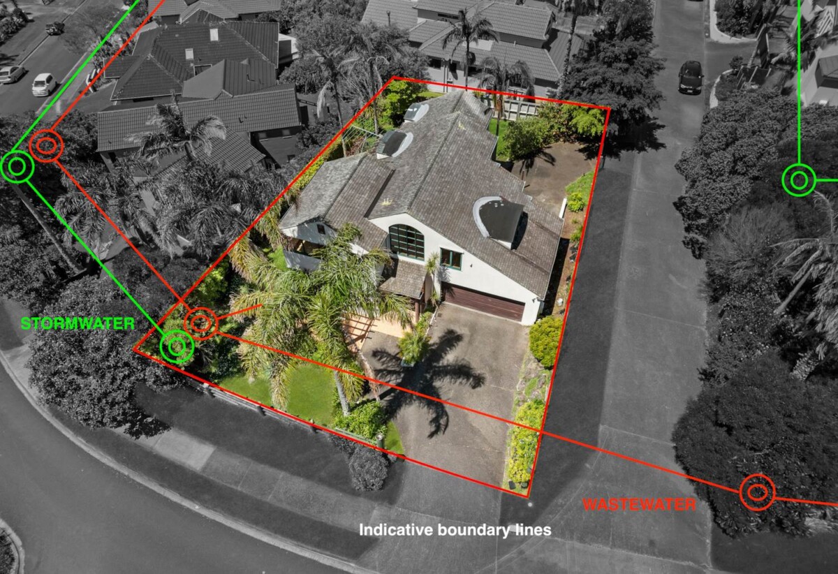 Walk to Rangitoto College, Sea Views, 5 beds house on 650m2 section, live & development potential, 44 Penguin Drive, Murrays Bay, Auckland