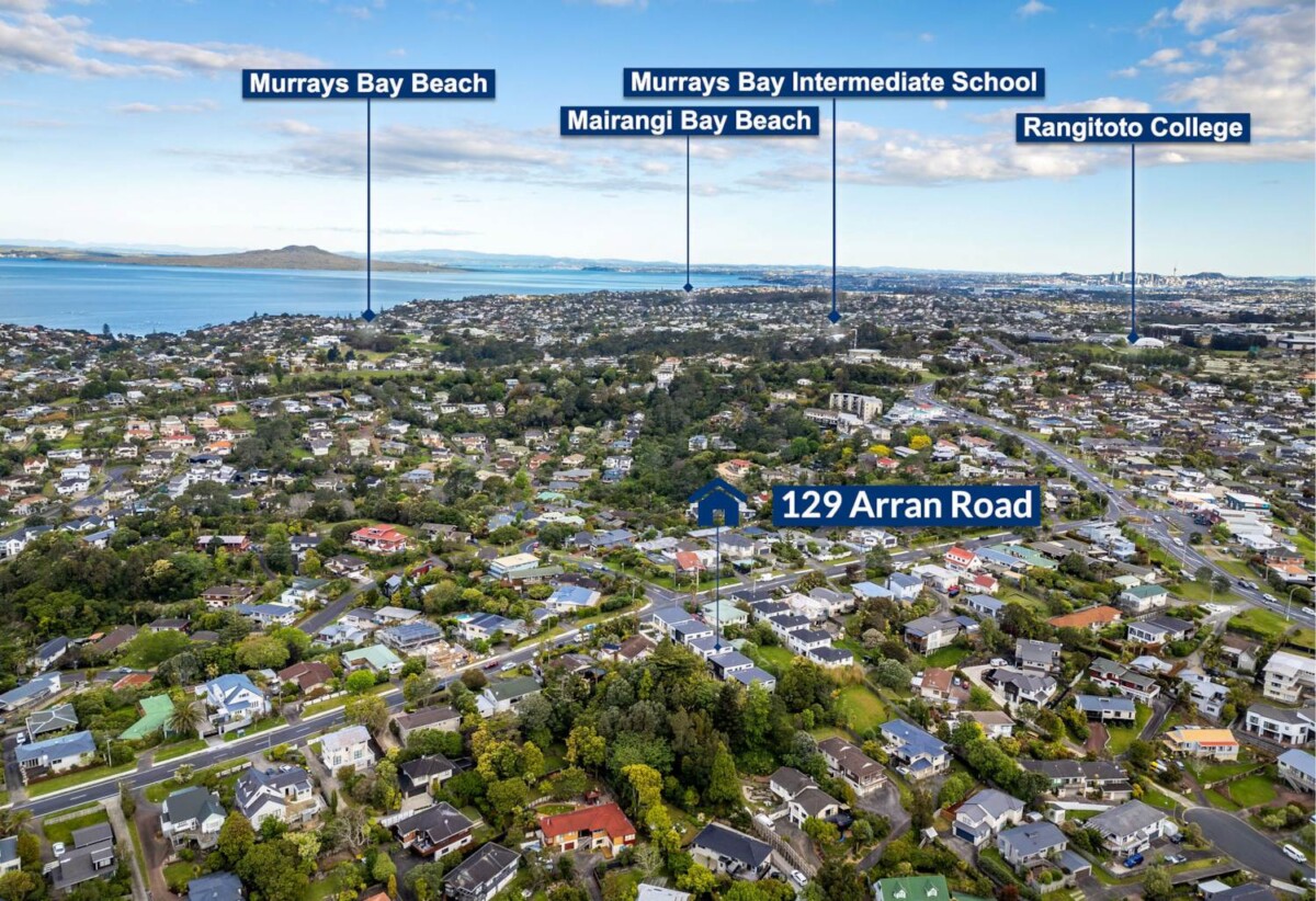 Rangitoto School Zone, 10-year Stamford build warranty, Brand-new, freehold, standalone 4 beds home, Central air conditioning, 5/129 Arran Road, Browns Bay, Auckland