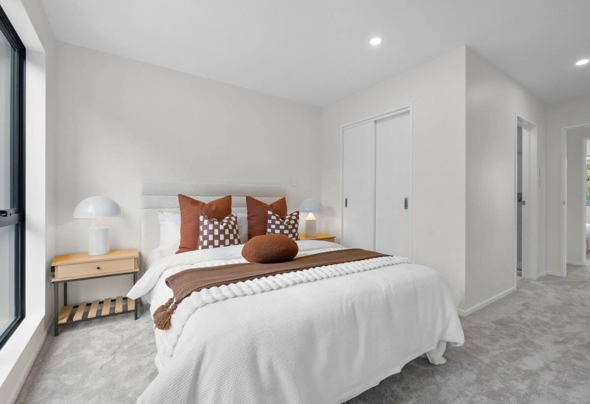 Rangitoto School Zone, 10-year Stamford build warranty, Brand-new, freehold, standalone 4 beds home, Central air conditioning, 5/129 Arran Road, Browns Bay, Auckland