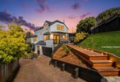 Top school zone, Fully Renovated, 3 bedrooms + big study (or 4th room) on 450m2 section, sea views & city views, 1 Highgrove Lane, Totara Vale, Auckland