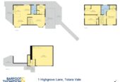 Top school zone, Fully Renovated, 3 bedrooms + big study (or 4th room) on 450m2 section, sea views & city views, 1 Highgrove Lane, Totara Vale, Auckland