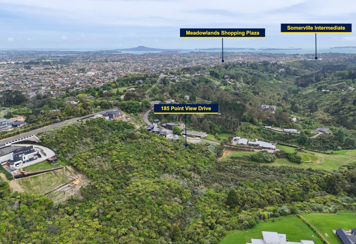Must sell, 1.1898-hectare lifestyle section, near Botany Downs shopping centre, 185 Point View Drive, East Tamaki Heights, Auckland