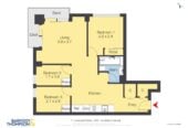 Double Auckland Grammar schools zone, 62m2 Freehold 3 beds 1 bath apartment, 0.9 km to Auckland Girls’ Grammar School, 1.5 km to Auckland Grammar, 2007/11 Liverpool Street, City Centre, Auckland