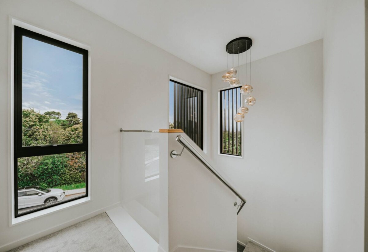 Zoned for Chelsea School, brandnew freehold 3 beds + study, 3.5 baths home, 1/69 Balmain Road, Birkenhead, Auckland