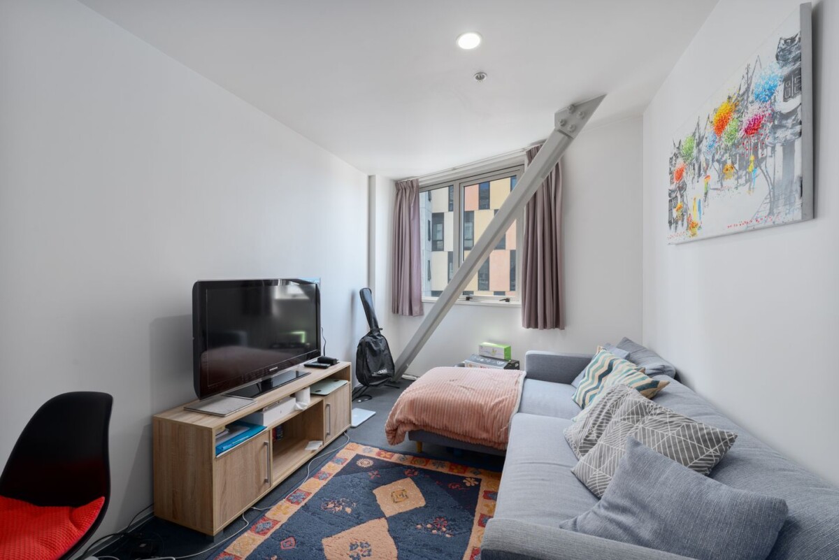 With a View, 40sqm, 1 bed 1 bath apartment, 1303/138 Anzac Avenue, Auckland Central, Auckland