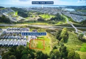 2267m2 section with 2 titles, RC approved for 14 new homes, 28 & 30 Paparahi Place, Orewa, Auckland